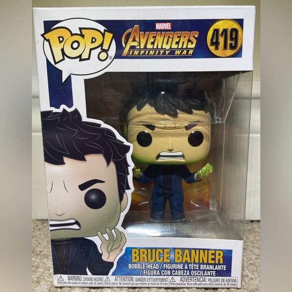 Bruce Banner Funko Pop #419 - Picture 1 of 6